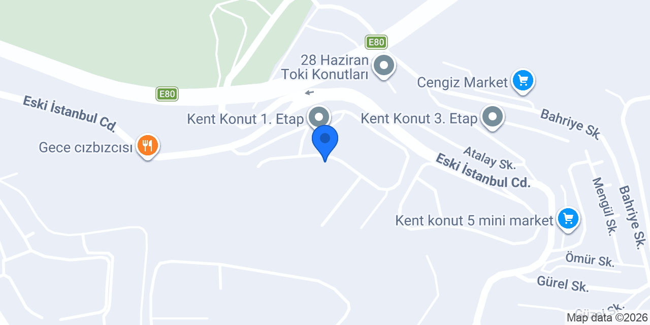 Önder Oto Park konumu