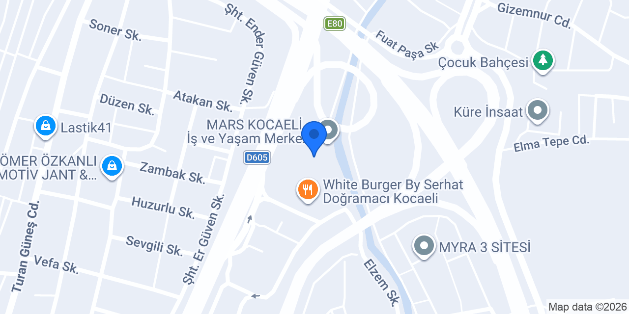 Piraysan Mühendislik konumu