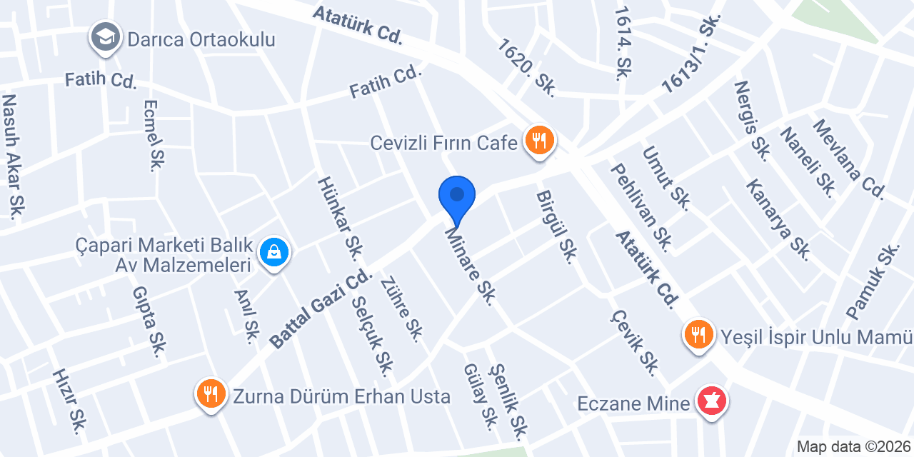 Karlıdağ Emlak konumu