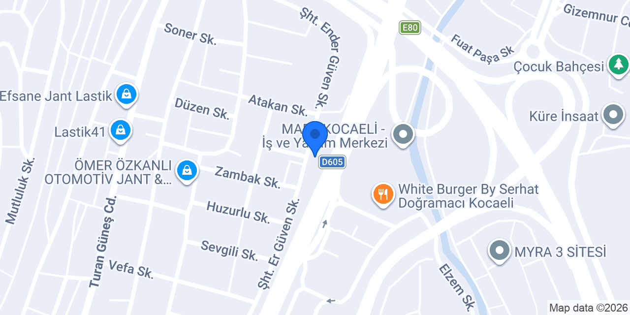 Kocaeli yangın kapıları konumu