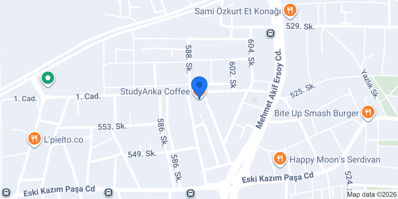 StudyAnka Coffee konumu