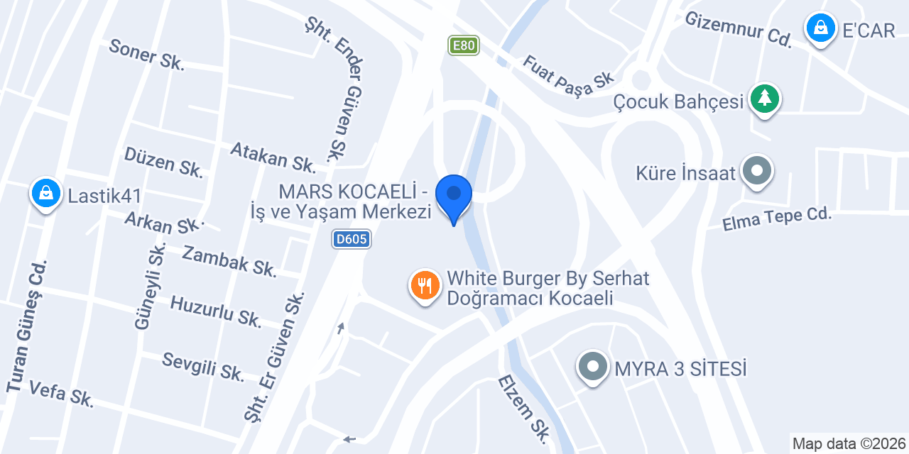 Diyetisyen Sena Şen konumu