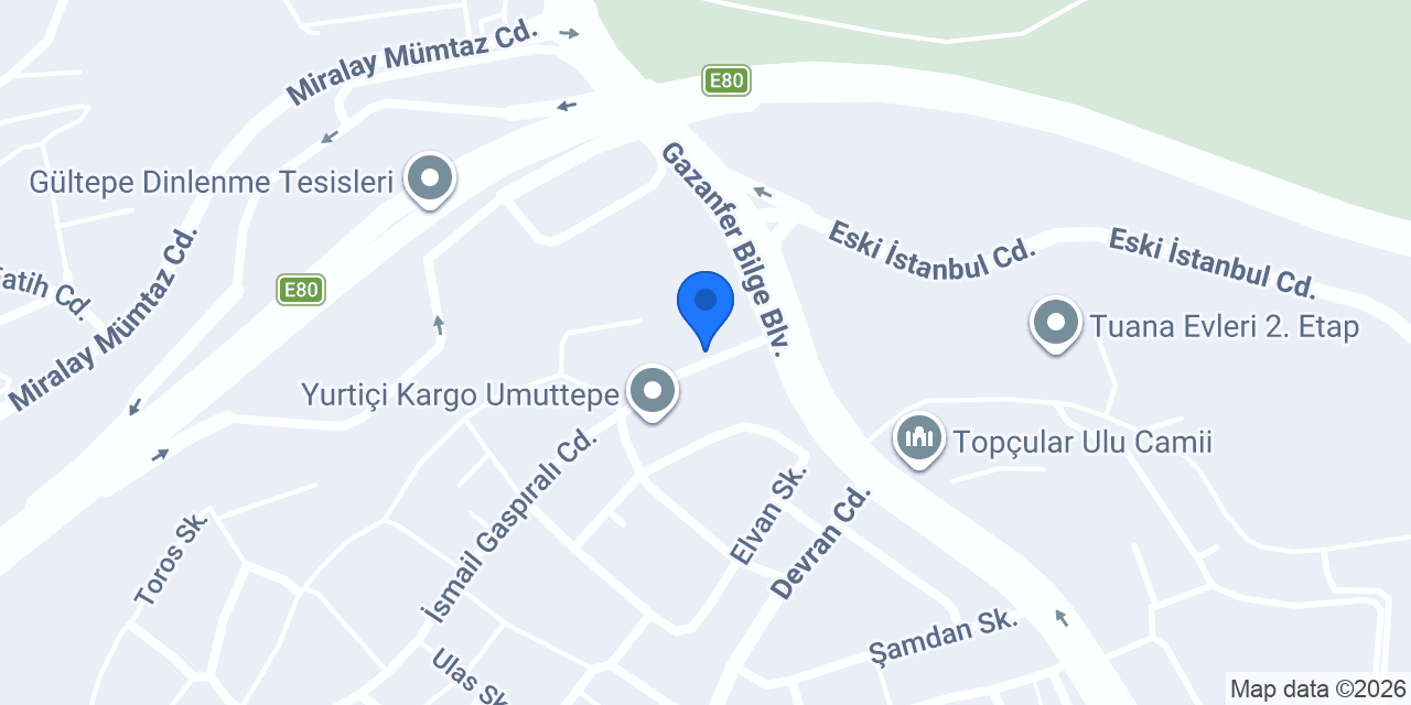 Oliva Kıtchen konumu