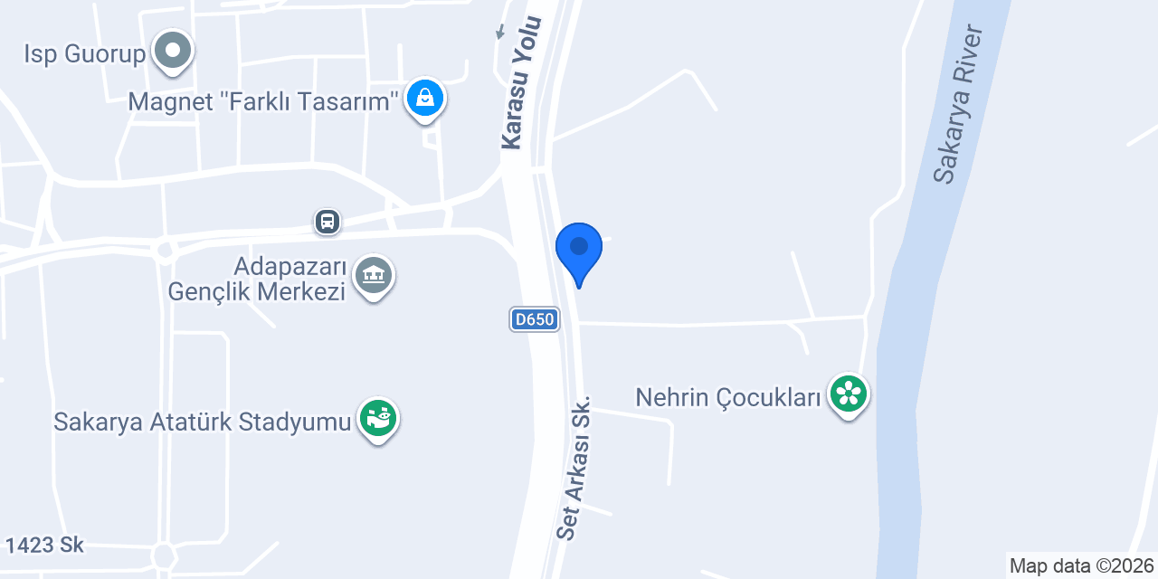 CYB Mühendislik İnşaat San. Tic. Ltd. Şti. konumu