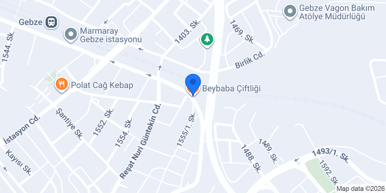 Beybaba Çiftliği konumu