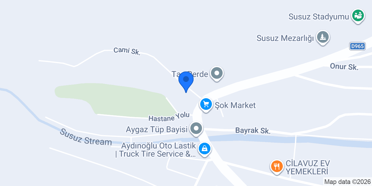 Susuz İlçe Müftülüğü konumu