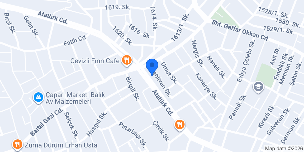 Diyar Mantı Evi konumu