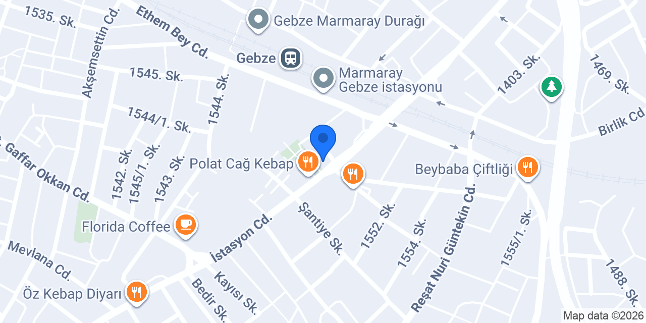 Kosor konak Cağ Kebap konumu