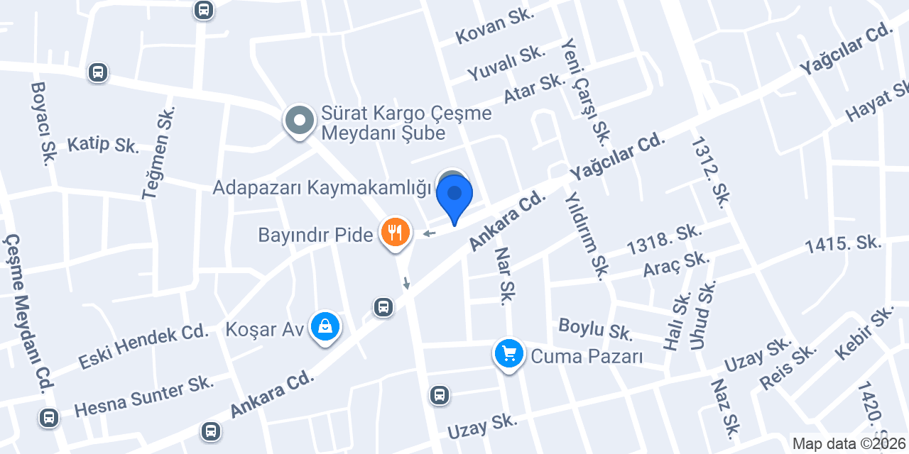YASİN ŞAHİN SİGORTA konumu