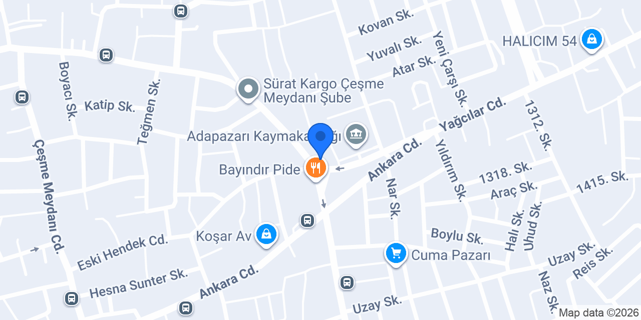 Online İnternet Cafe konumu