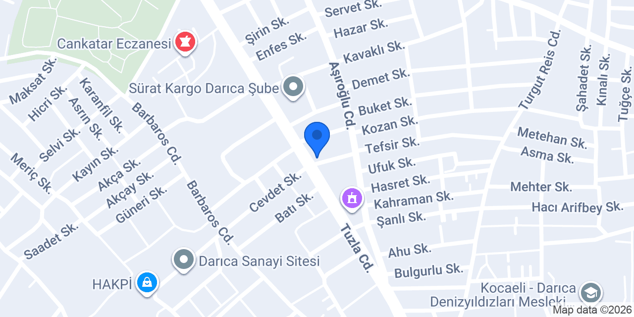 TAHA PROFİL METAL SAN.TİC.LTD.ŞTİ konumu