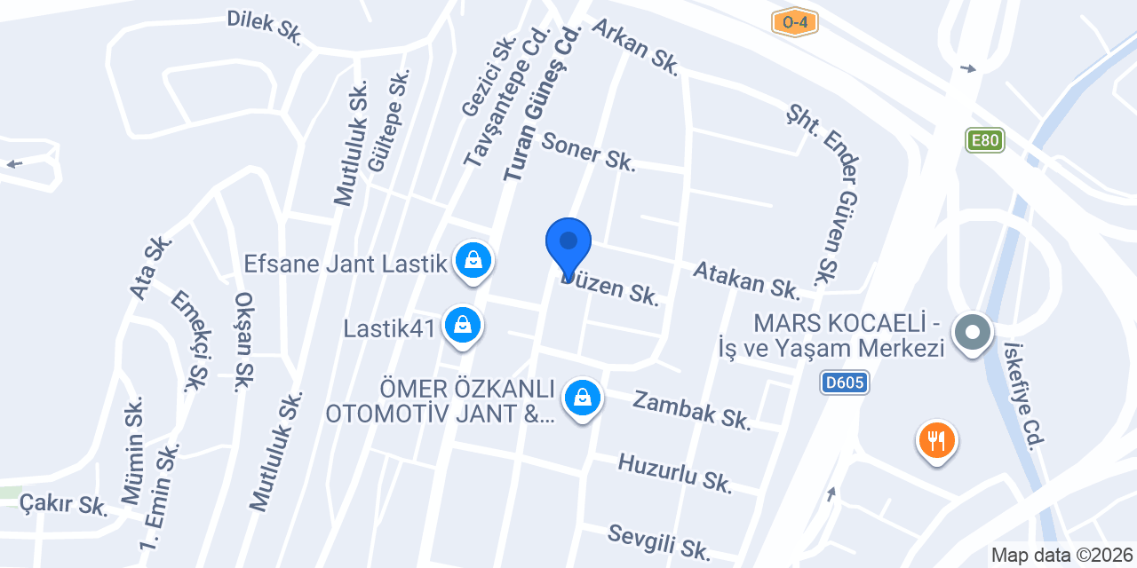 Giyek konumu