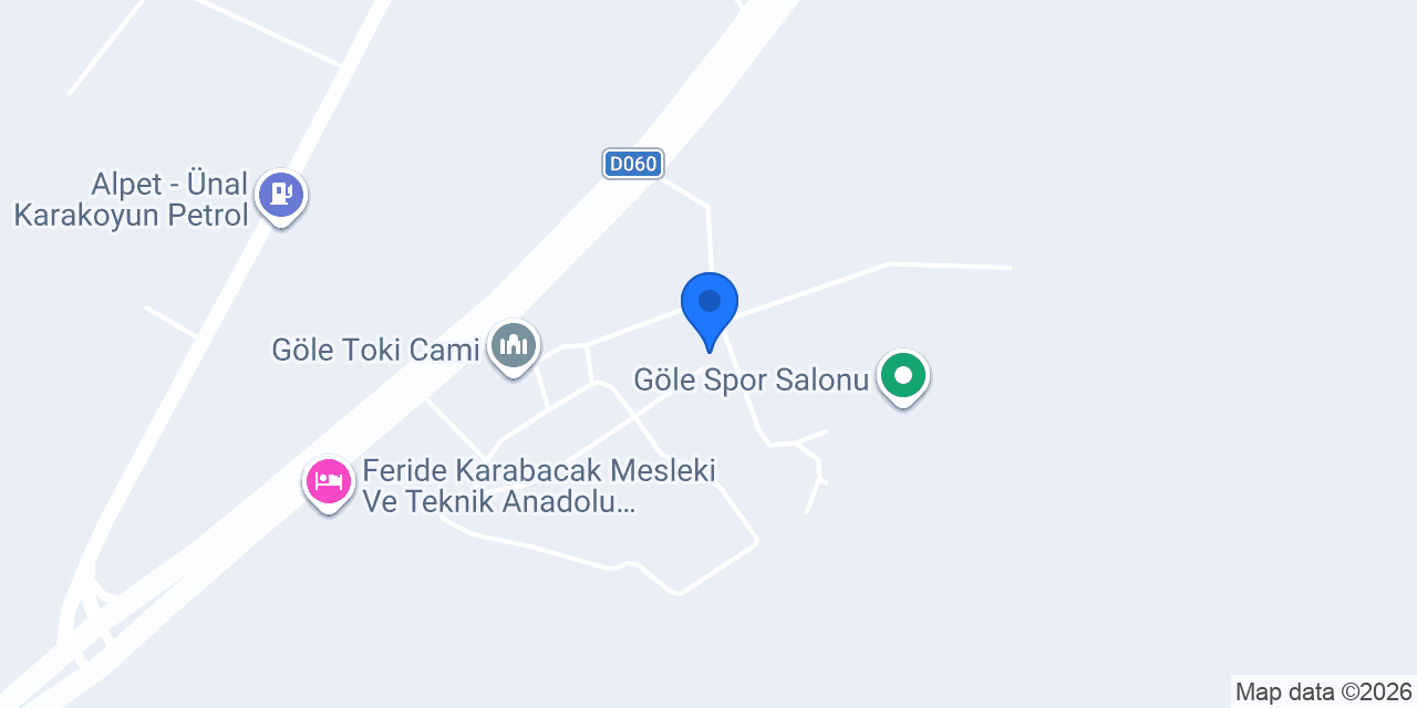 Göle İlçe Milli Eğitim Müdürlüğü konumu