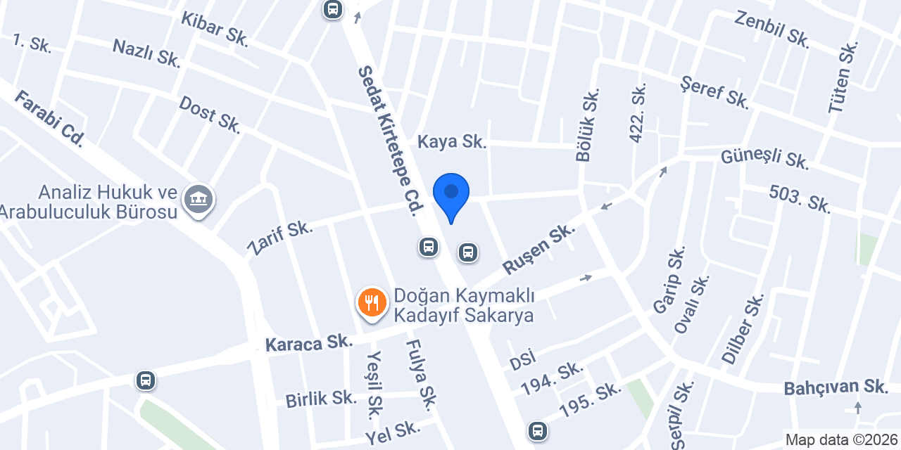 Eroğlu Boya Market konumu