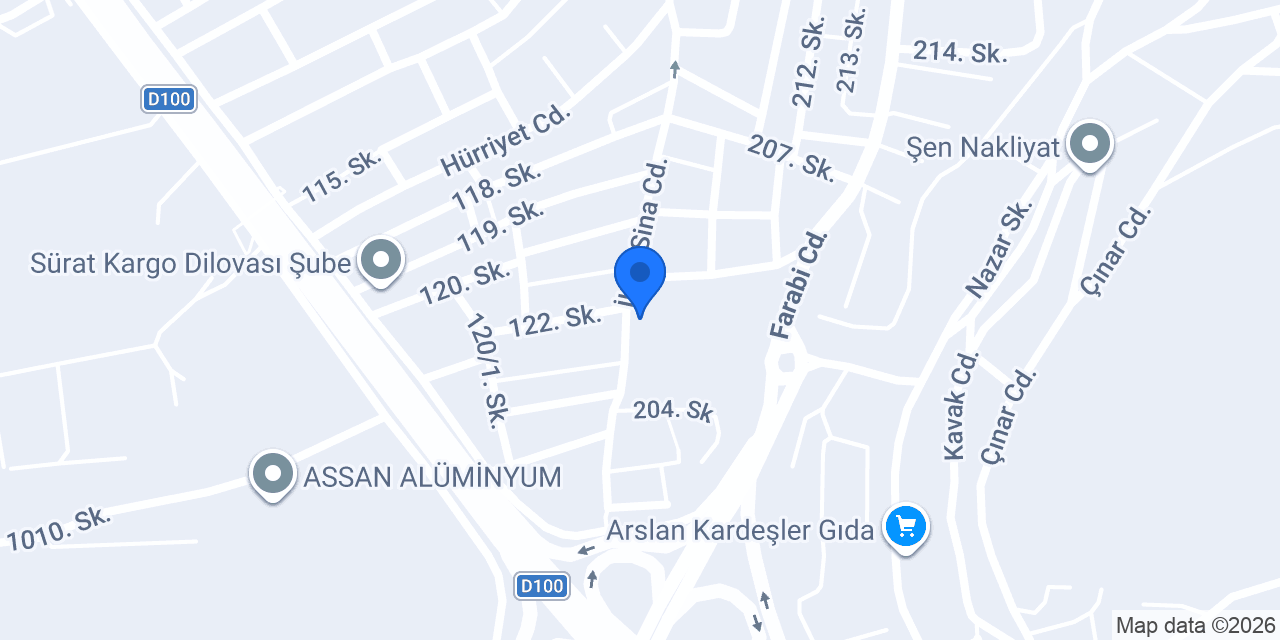 Serçe Berber konumu