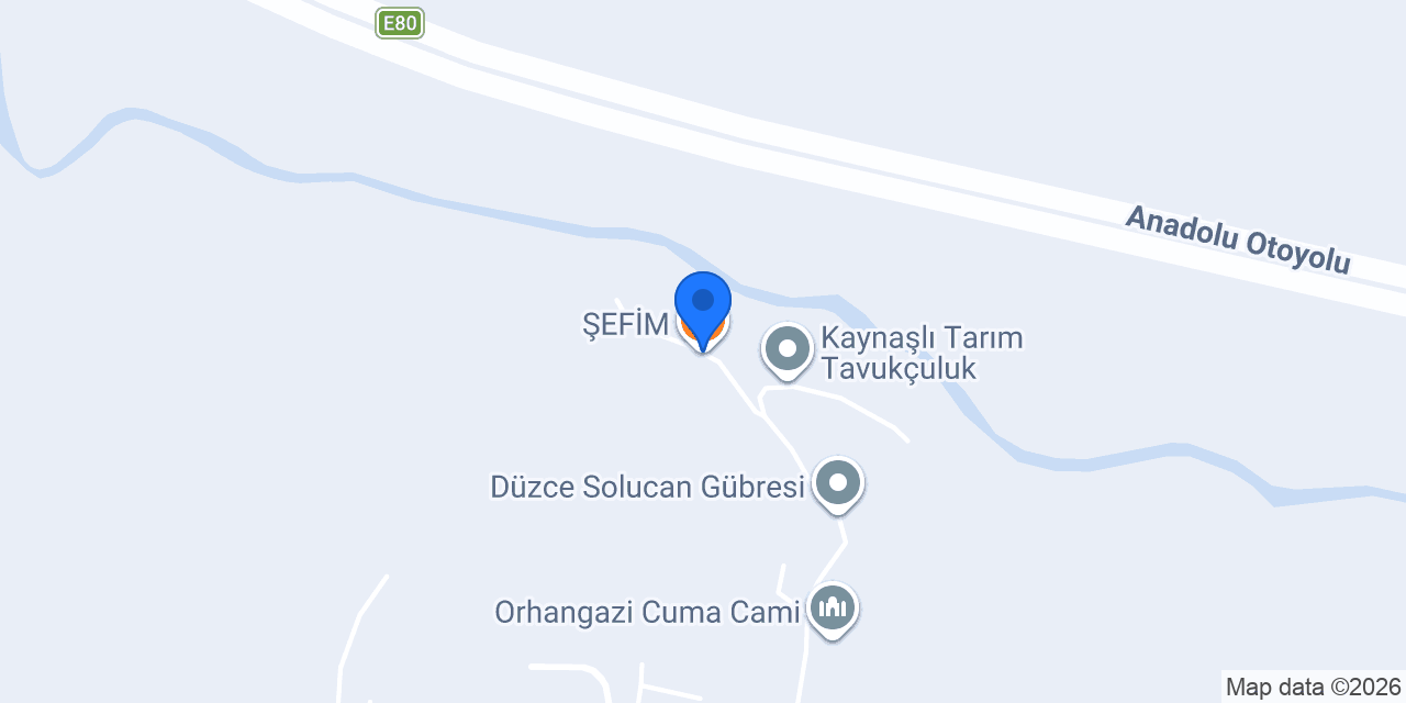 ŞEFİM konumu