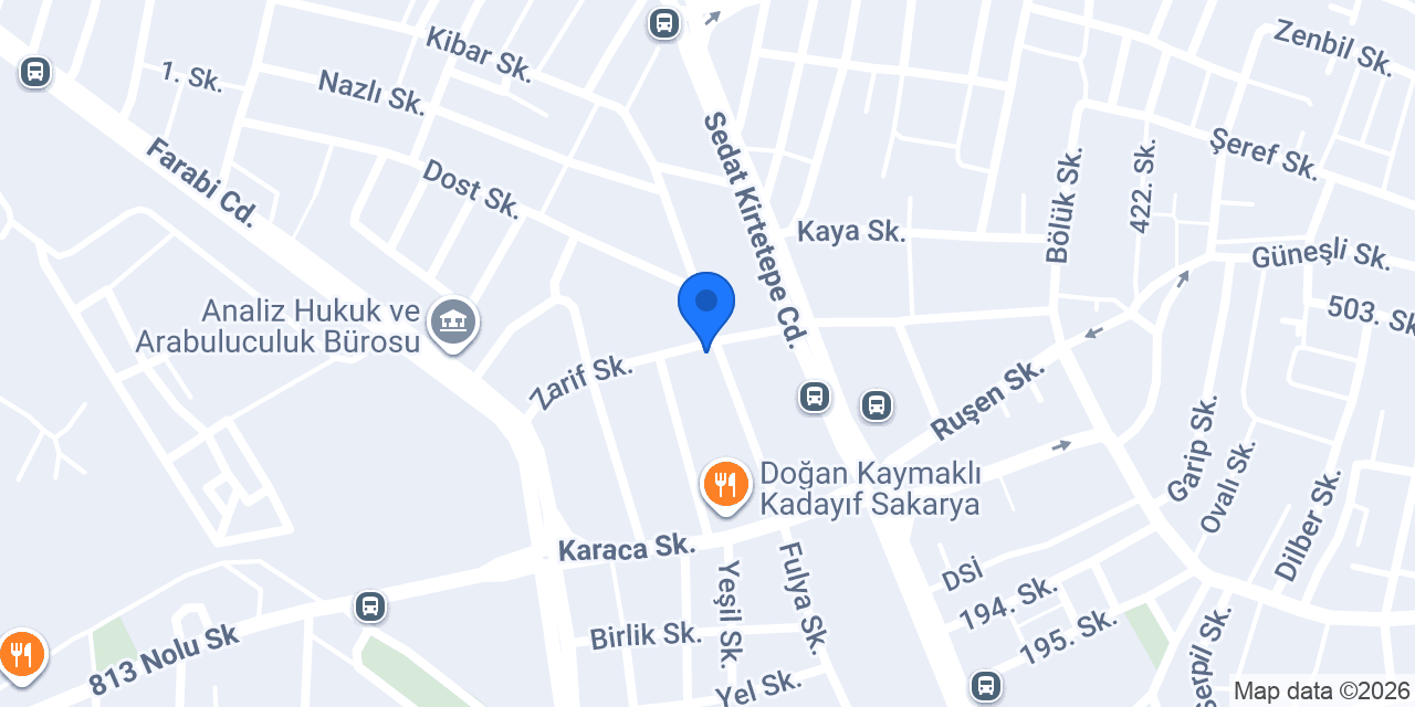 Zeytin Eczanesi konumu