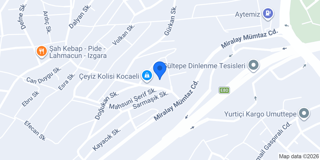 Özdoğan Garage konumu