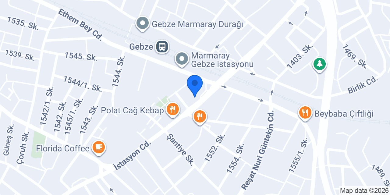 Dede Korkut Kebap Salonu konumu
