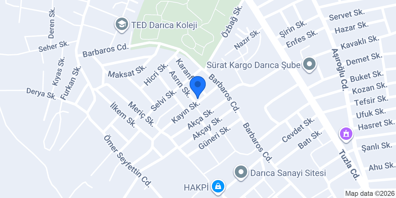 Yusuf Elektrik konumu