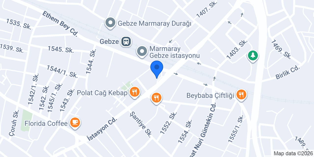 Petrol Ofisi konumu