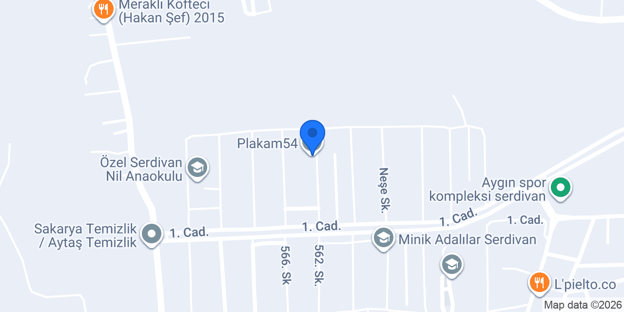 Plakam54 konumu
