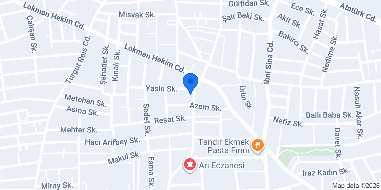 Nenehatun pet shop konumu