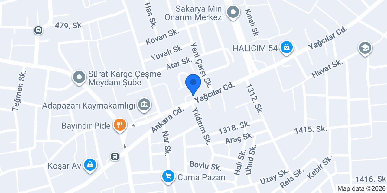 YUVAM ARSA BORSASI konumu