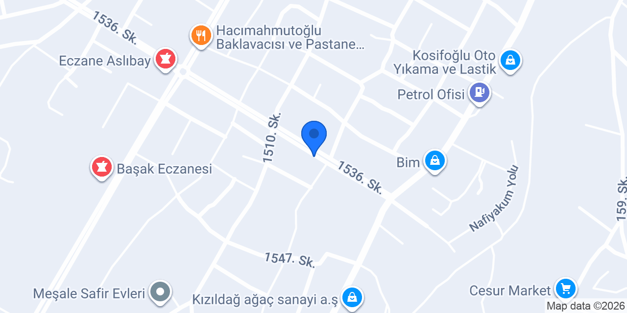 Çamlıca Büro Mobilyaları konumu