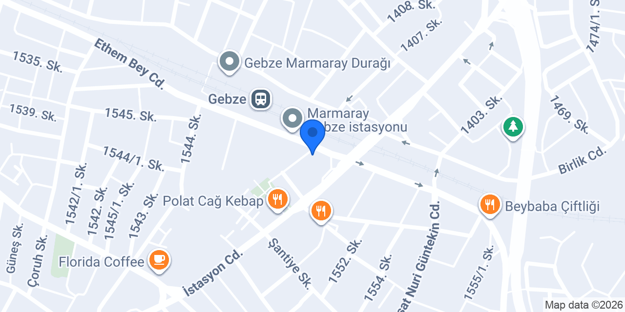 Güler Balık Darıca konumu