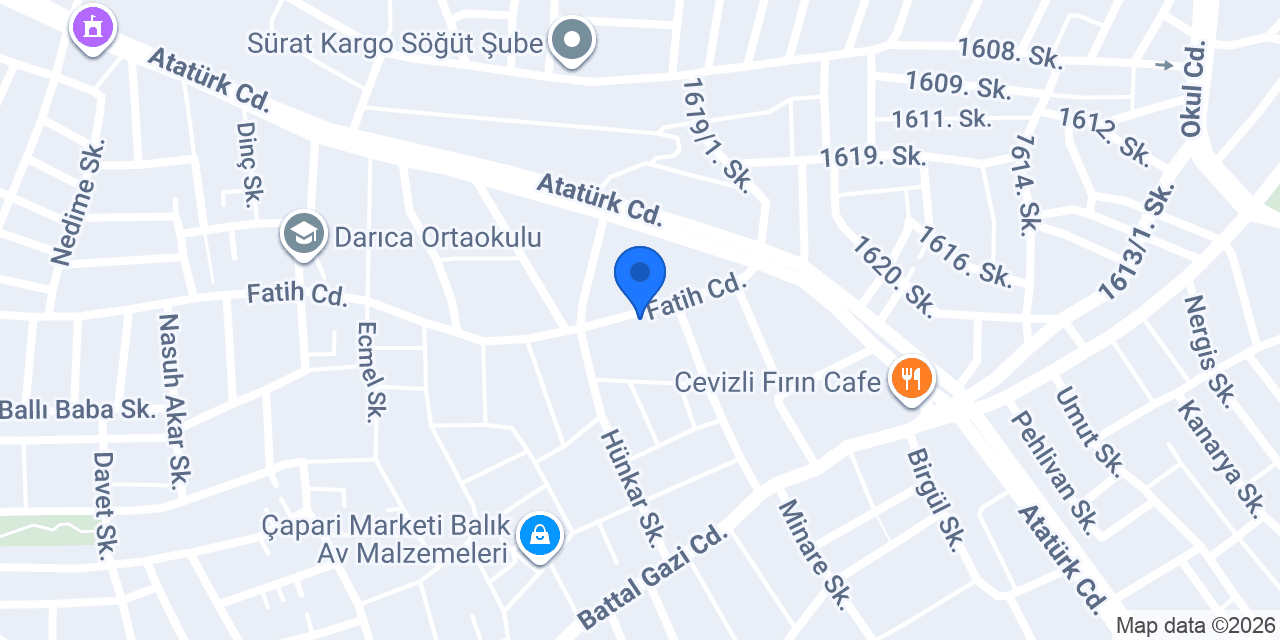 Fıratpen Dörtler Cam konumu