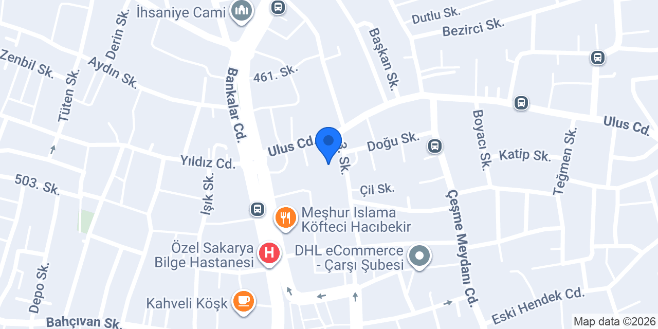 Adapazarı İmam Hatip Ortaokulu konumu