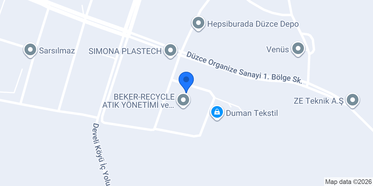 REC INVEST DANIŞMANLIK GERİ DÖNÜŞÜM konumu