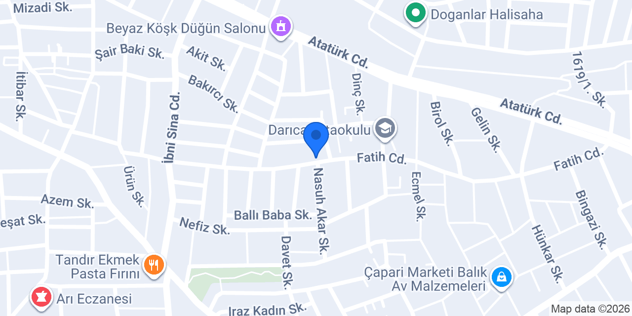 خياط سوري konumu