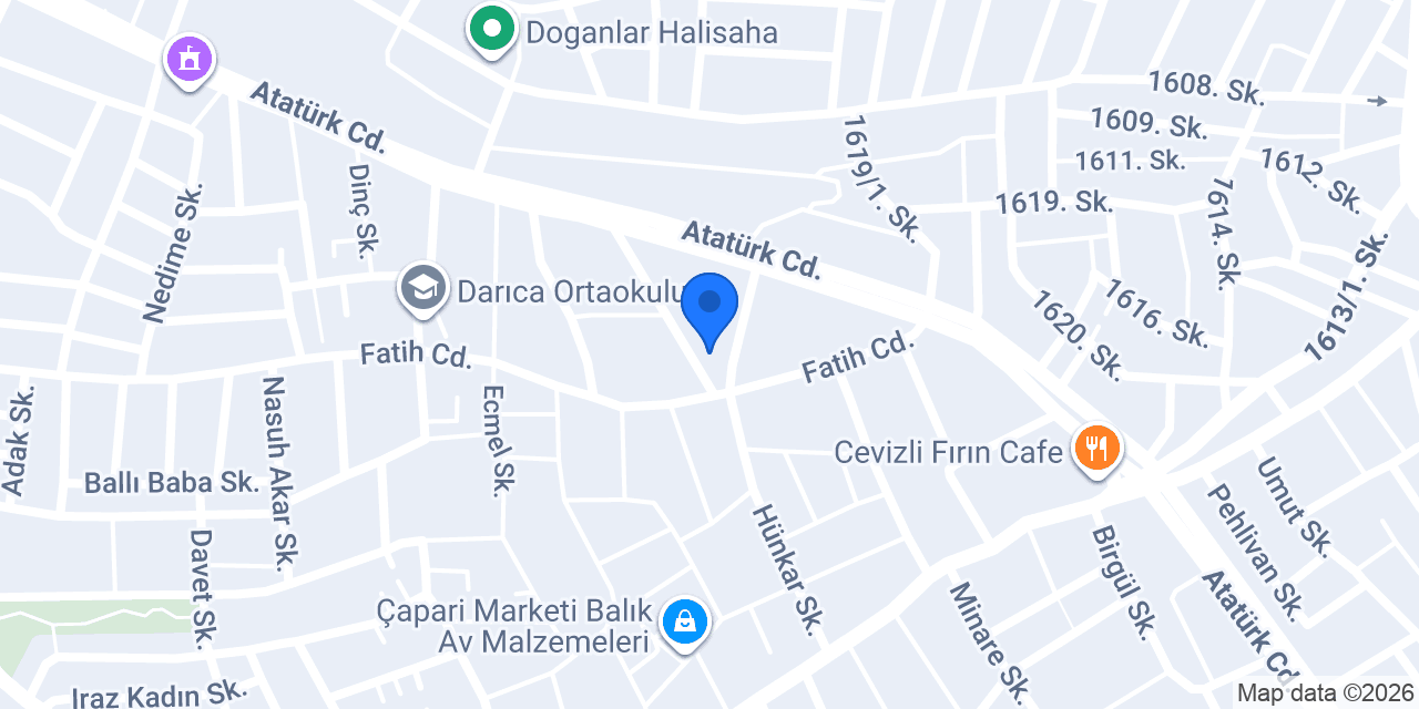 MARİNFAST TEKNE KROM İMALATI konumu