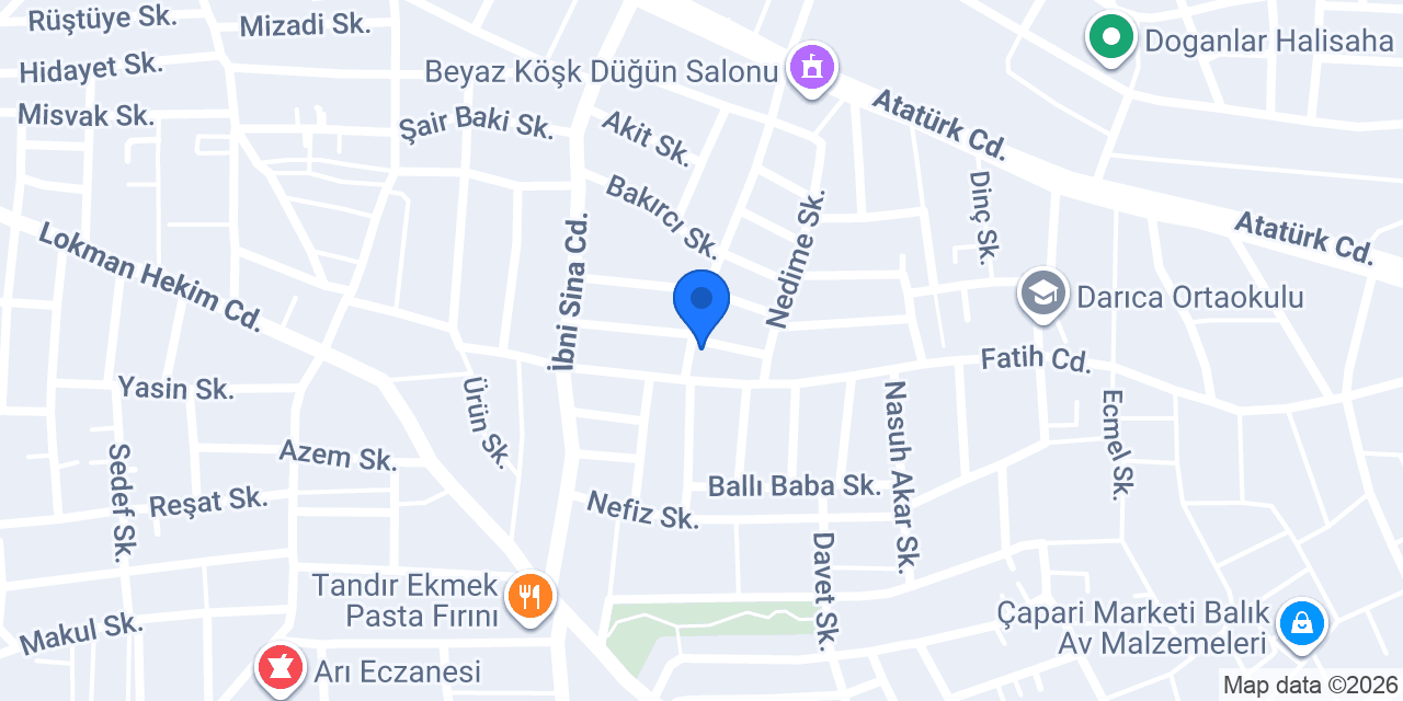 Gebze Tabelam konumu