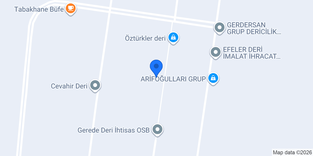 Vizyon Grup Deri konumu
