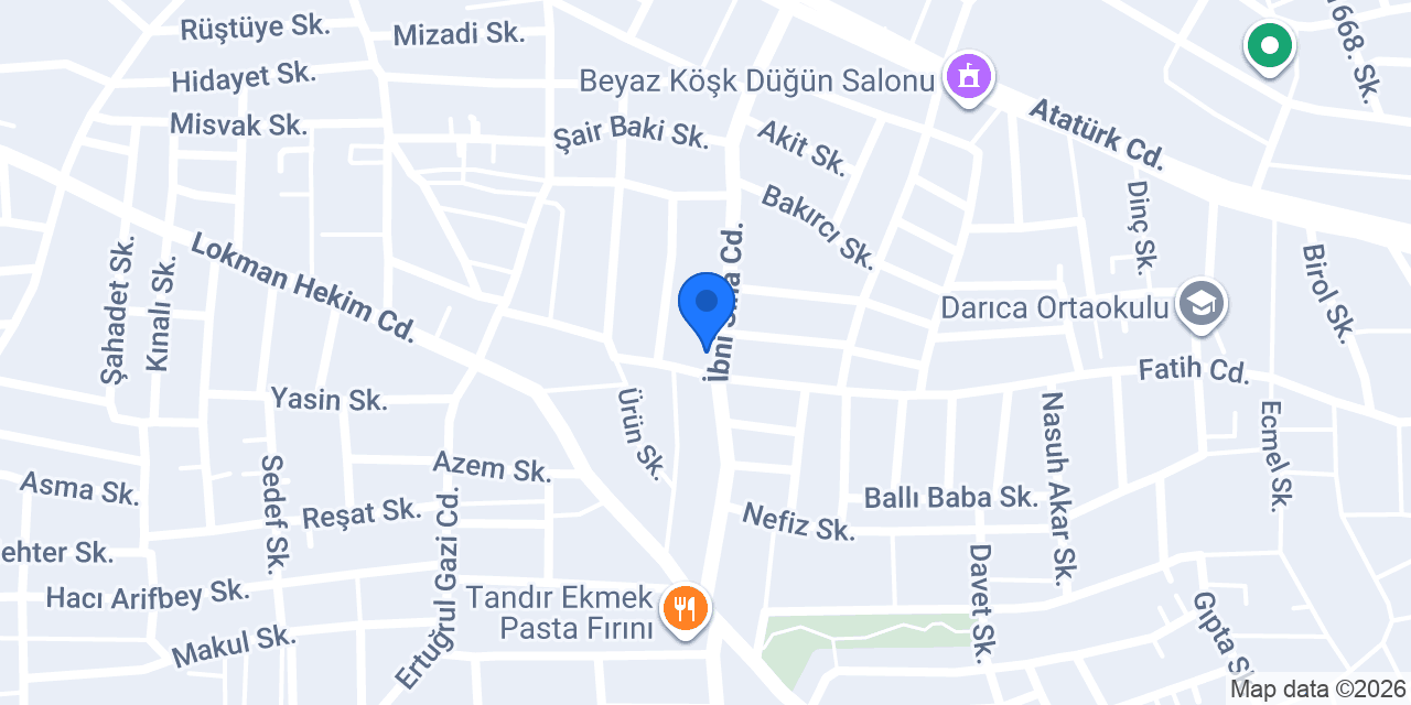 Sarıçam İnşaat konumu