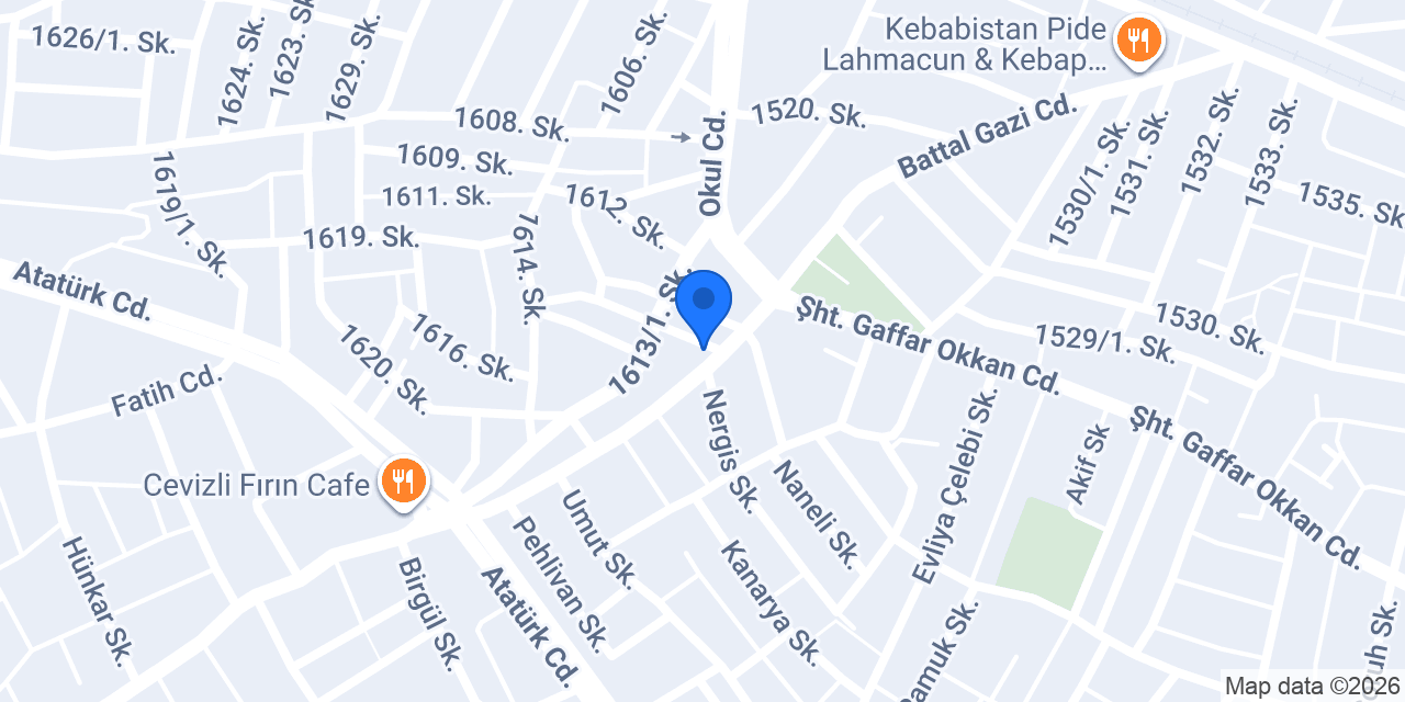 Nazar Yapı Dekorasyon konumu