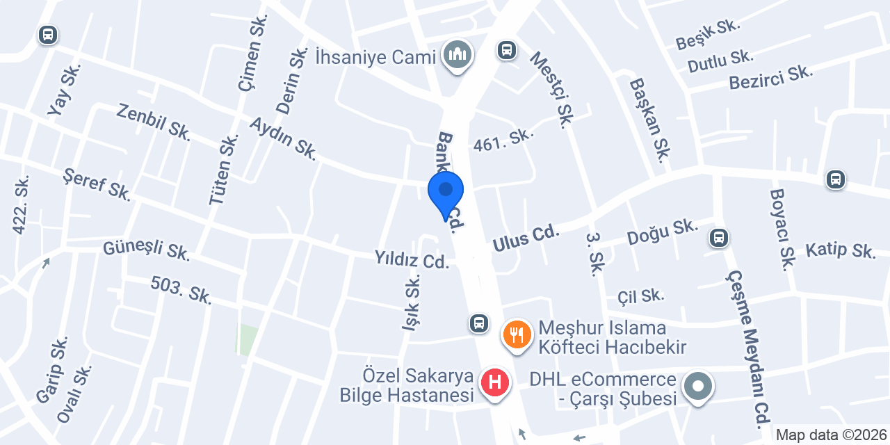 Dt. Burak Balcıoğlu konumu