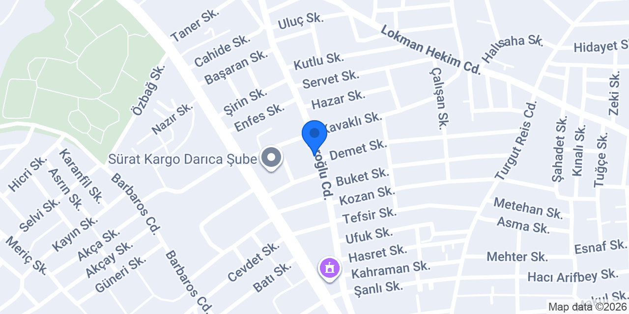 Çotanak Ambalaj konumu