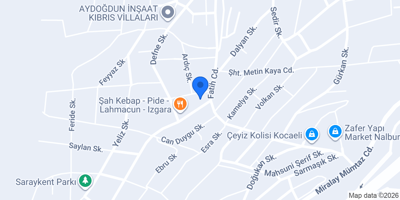 KırkBir Ekmek ve Unlu Mamüller Fırını konumu