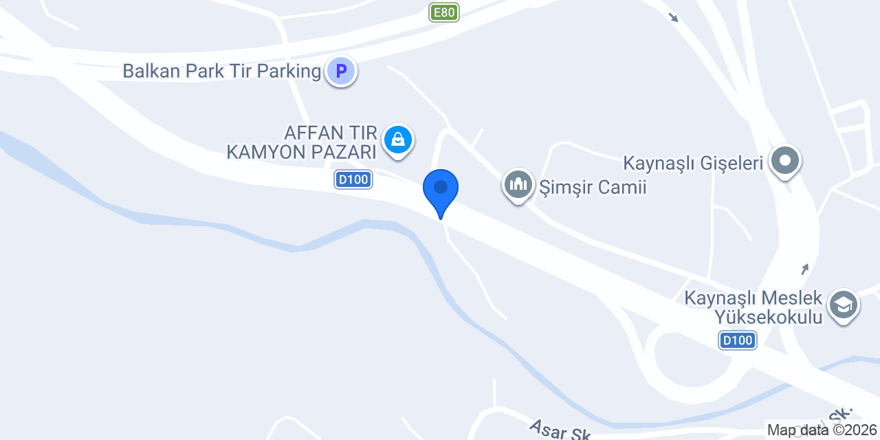 Yalçın Parke Kereste konumu