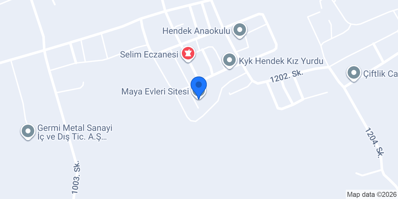 Maya Evleri Sitesi konumu