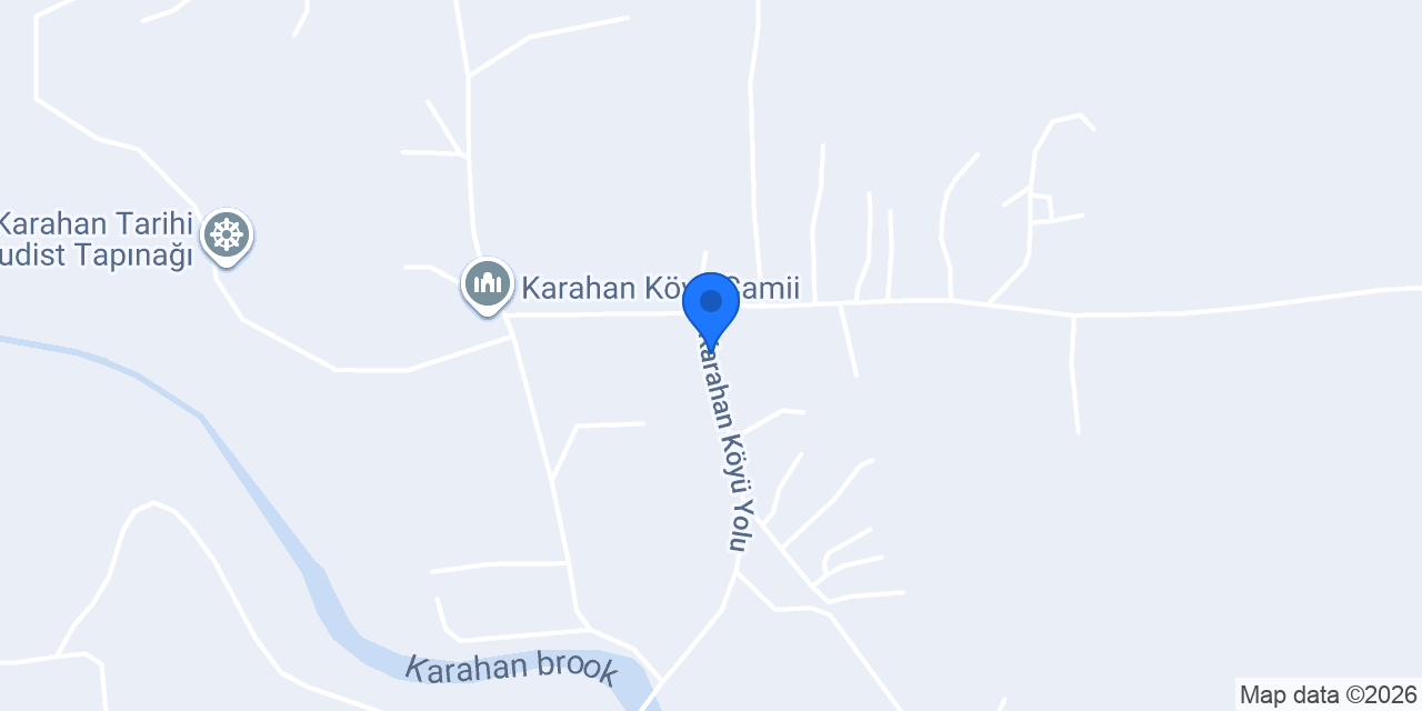 Karahan Köyü Muhtarlığı konumu