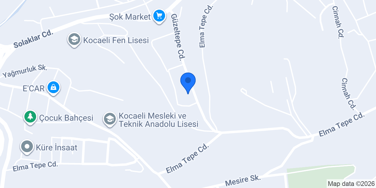 ZENTEL TEKSTİL SAN. VE TİC. LTD. ŞTİ. konumu