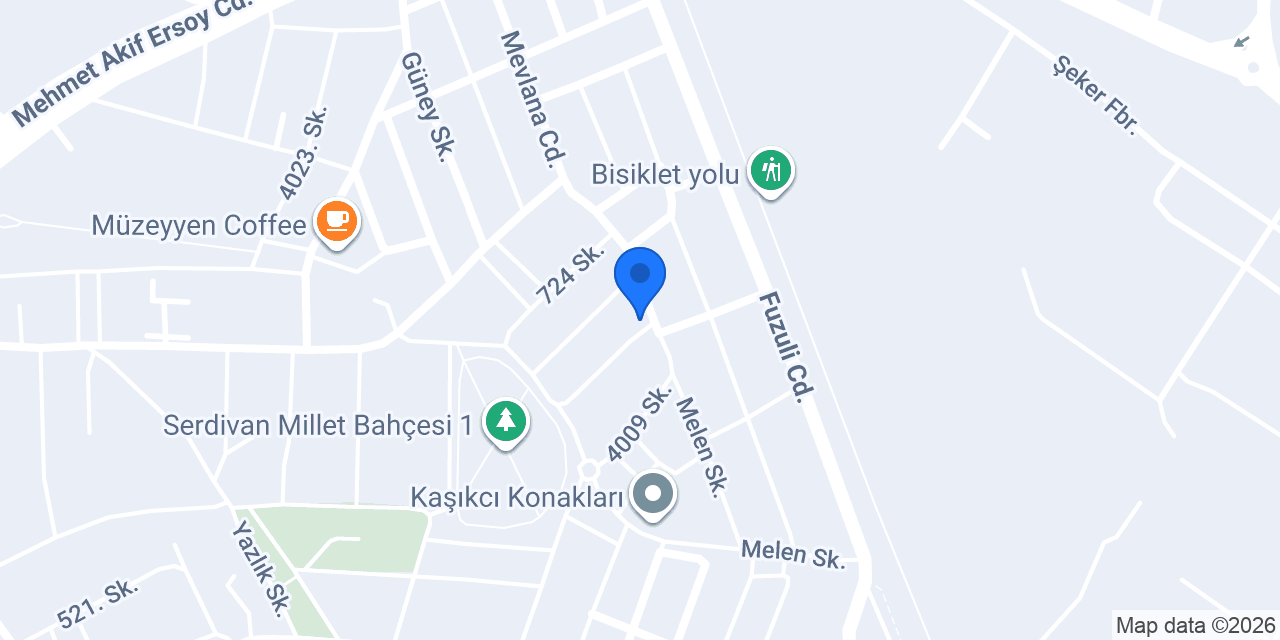 Kadriye Yılmaz Mimarlık konumu