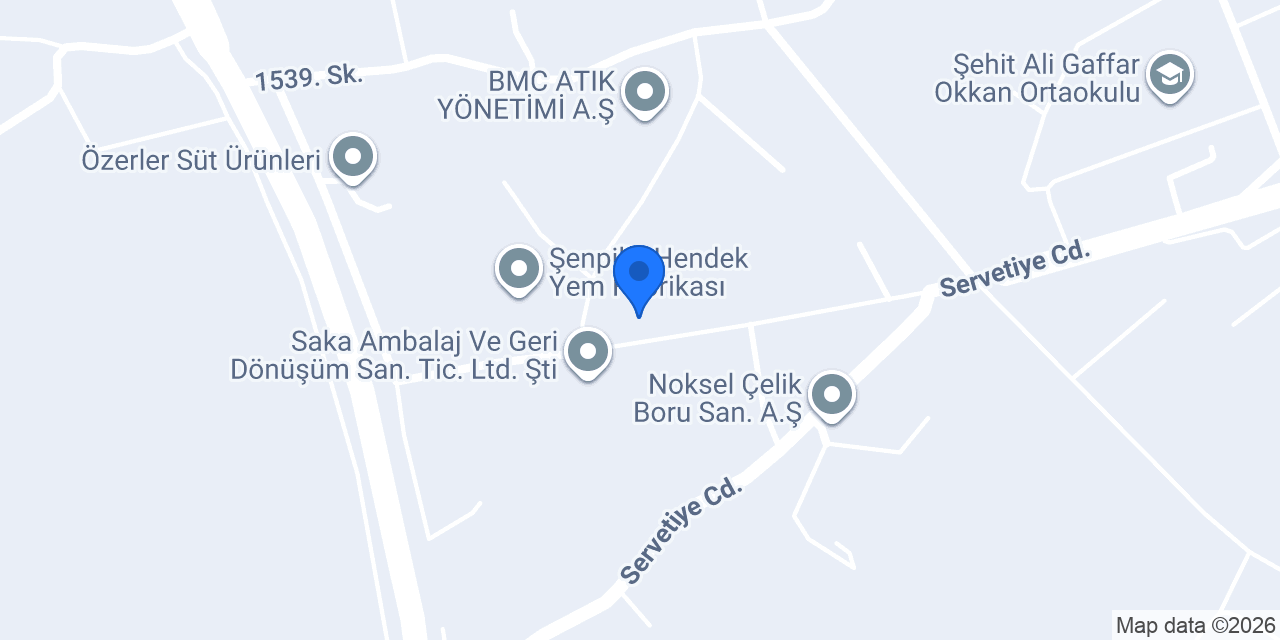 Aslıbay Makine konumu