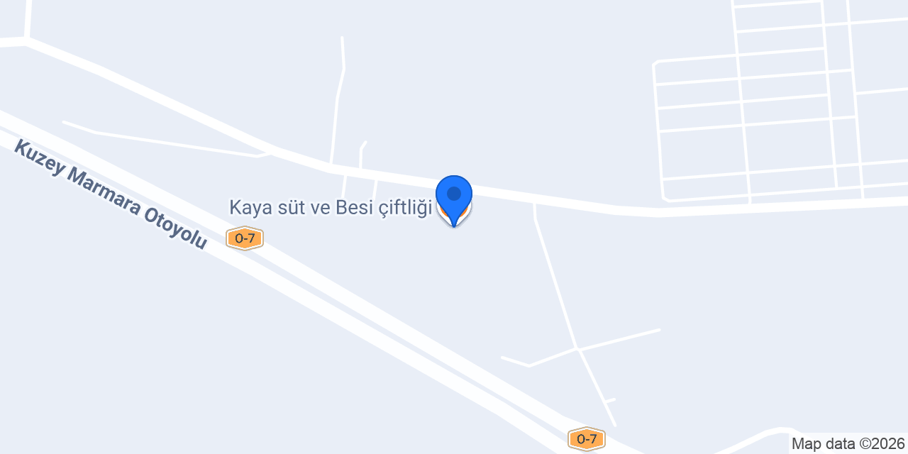 Kaya süt ve Besi çiftliği konumu