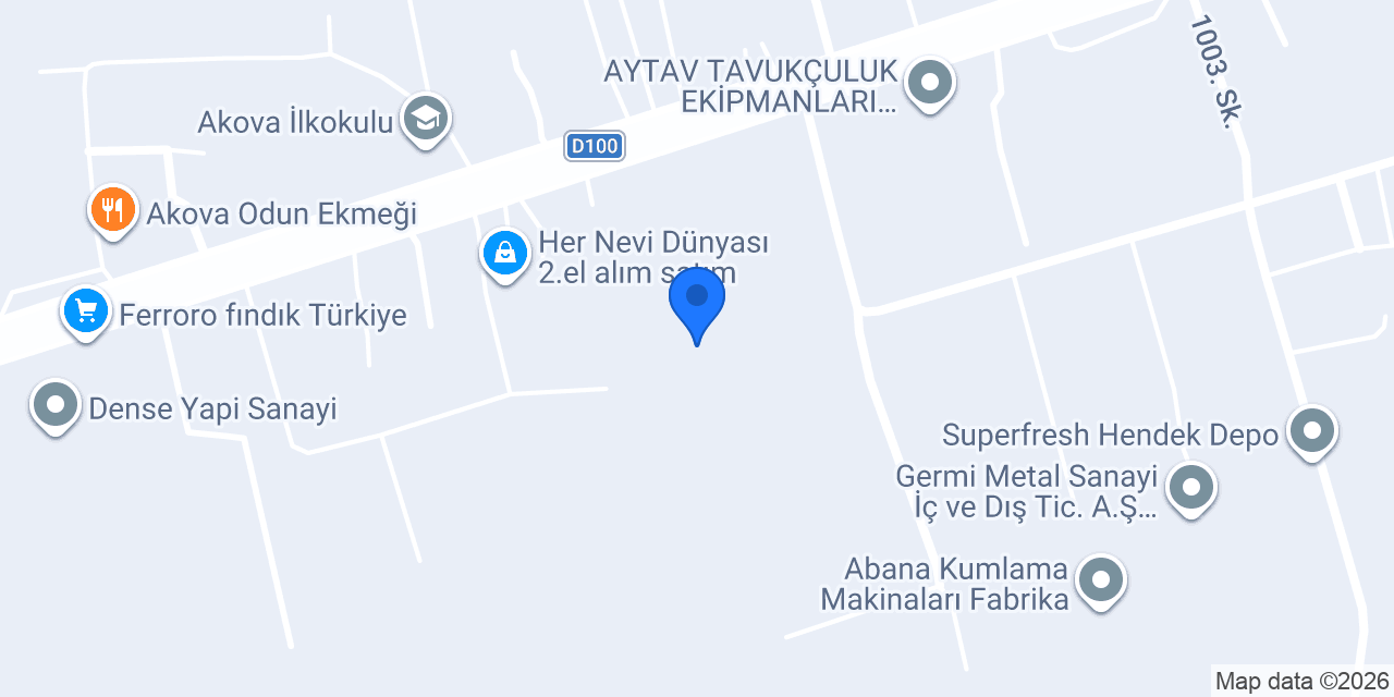 Güllü Bobinaj konumu
